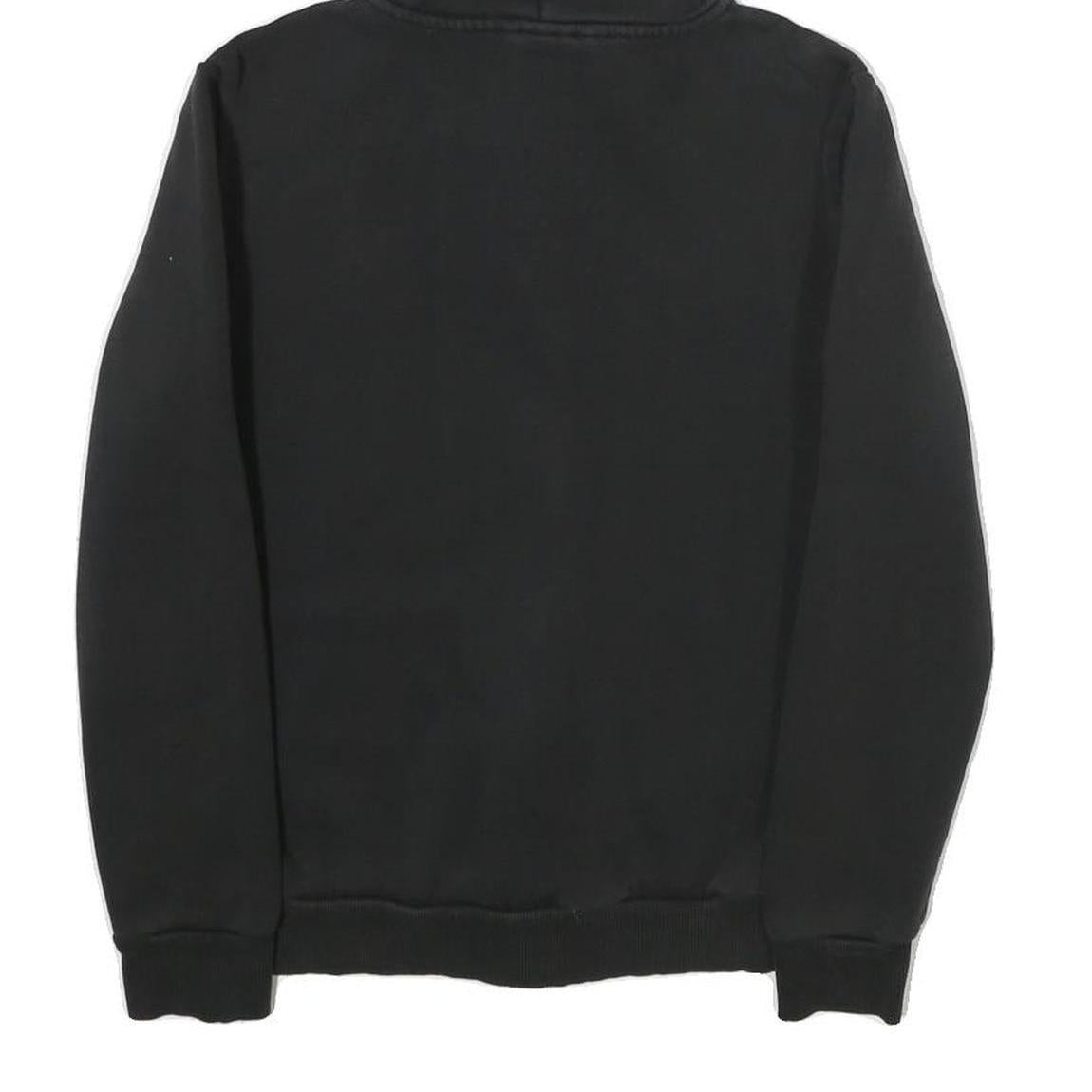 PUMA Womens Black Pullover Hoodie XS Cotton Full Zip Comfort Casual