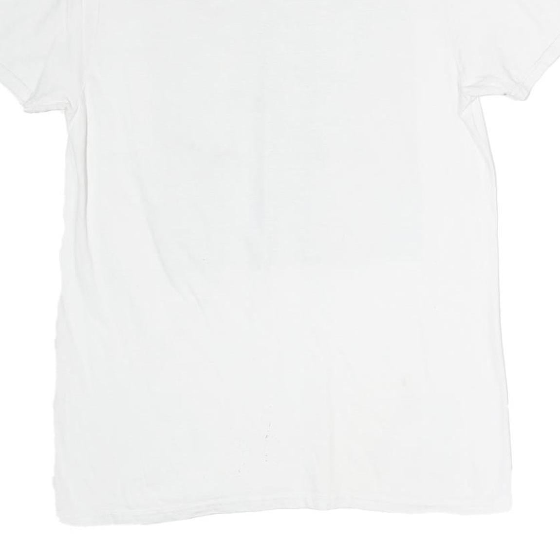 STARWARS Mens White Graphic T-Shirt M Short Sleeve Crew Neck Cotton