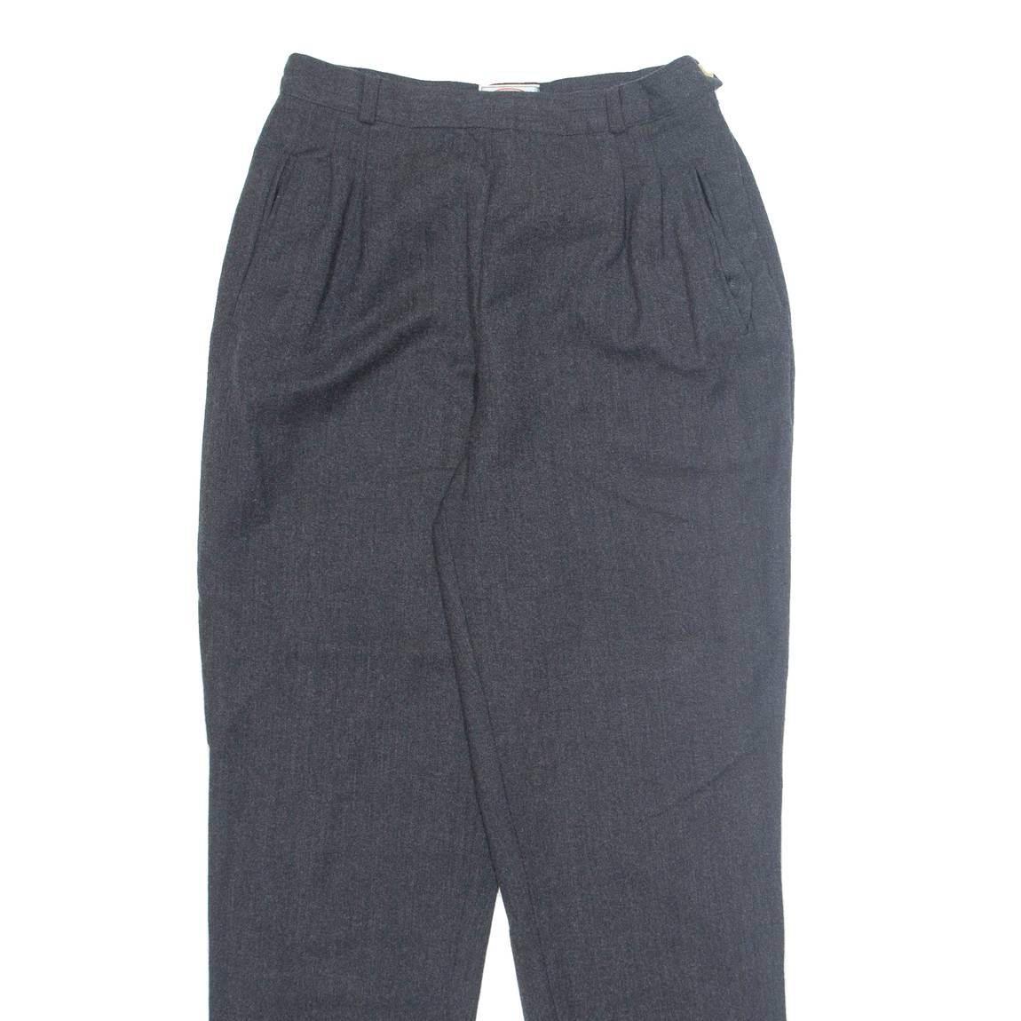 OLIVER GREAMT Workwear Mens Trousers Grey Regular Straight W26 L29