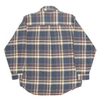 FIELD & STREAM Mens Blue & Brown Check Shirt M Cotton Casual Workwear