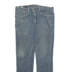 LEVI'S Mens Jeans Blue Regular Straight Denim Medium W34 L32 Classic Fit Zip