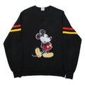 DISNEY Mickey Mouse Womens Sweatshirt Black 90s L