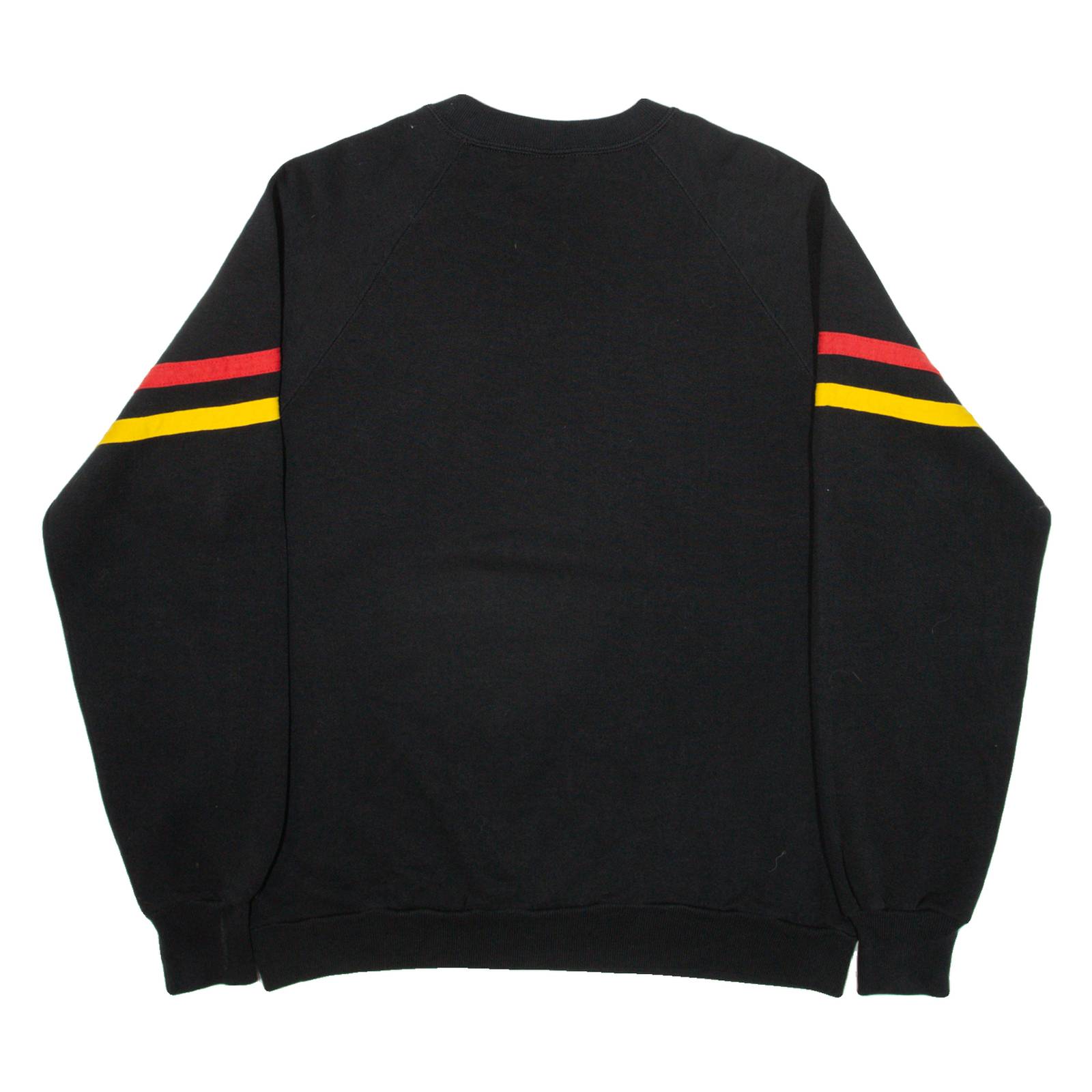 DISNEY Mickey Mouse Womens Sweatshirt Black 90s L