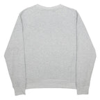 FILA Womens Grey Cotton Blend Crew Neck Sweatshirt M Classic Logo Pullover