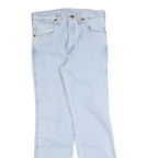 WRANGLER Mens Slim Light Blue Denim Jeans W29 L30 Classic Cotton Zip Pockets