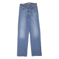 LEVI'S Womens Jeans Blue Regular Straight Denim Medium W27 L31 Classic Style