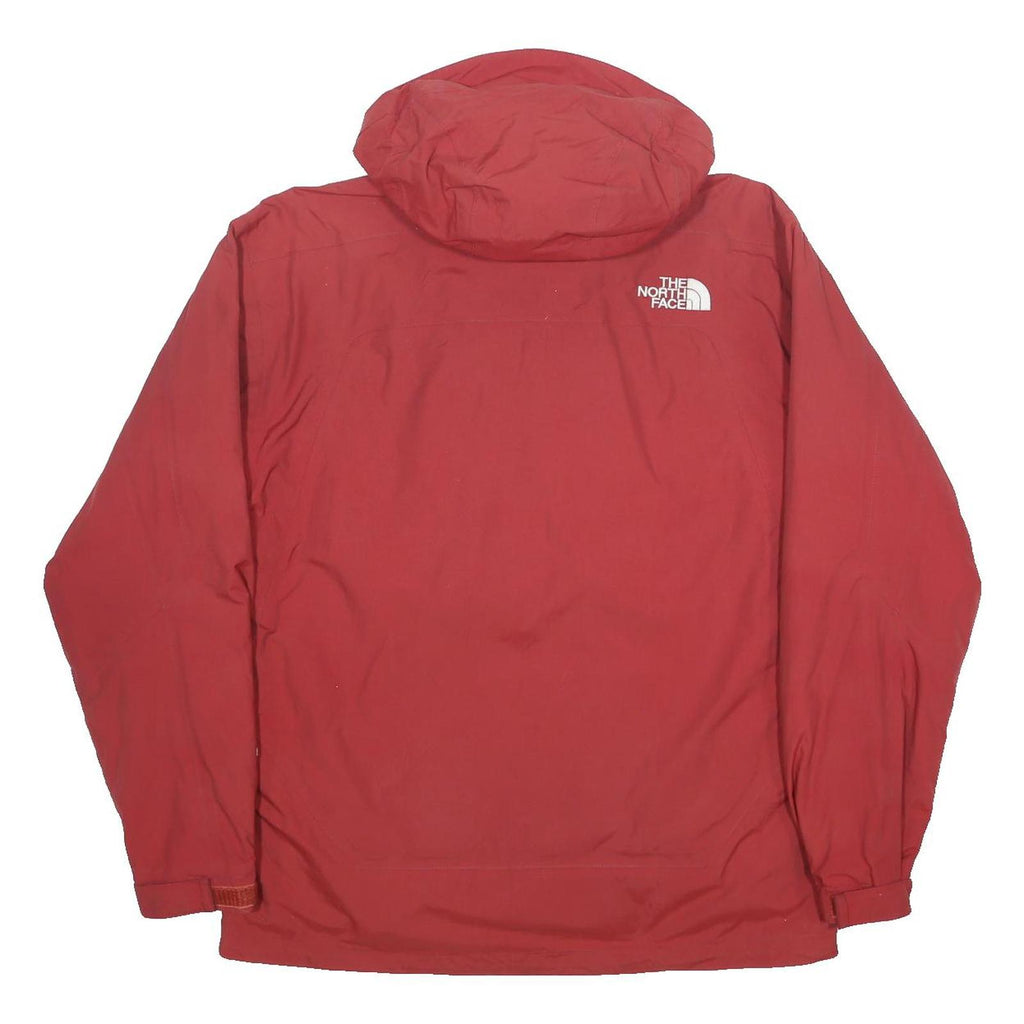 THE NORTH FACE Mens Red Fleece Lined Jacket M Polyester Blend Outdoor Waterproof