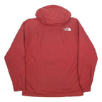 THE NORTH FACE Mens Red Fleece Lined Jacket M Polyester Blend Outdoor Waterproof