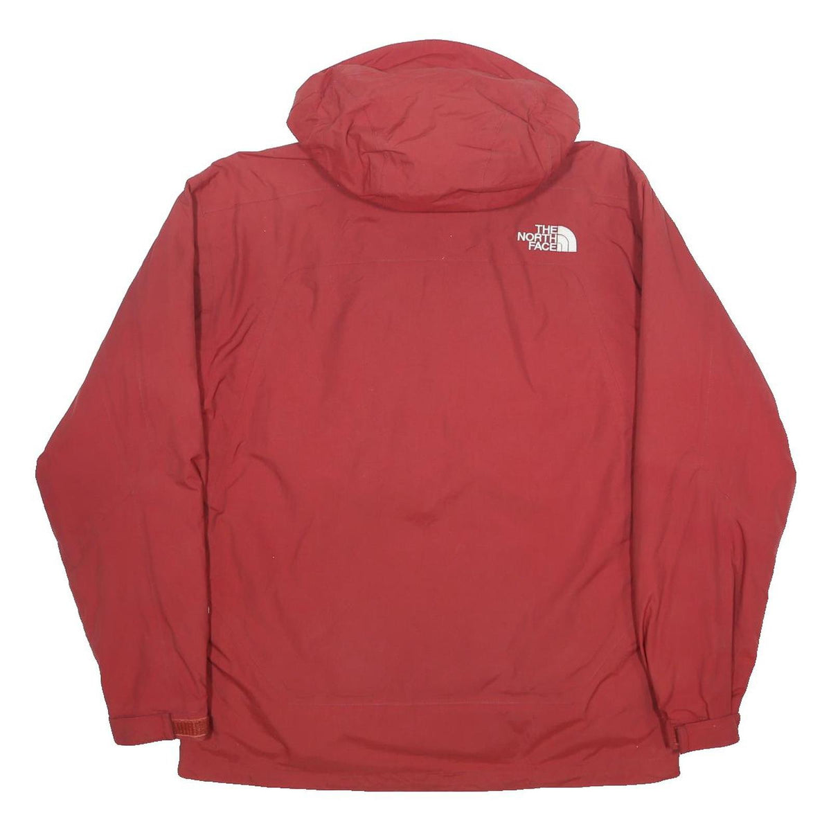 THE NORTH FACE Mens Red Fleece Lined Jacket M Polyester Blend Outdoor Waterproof