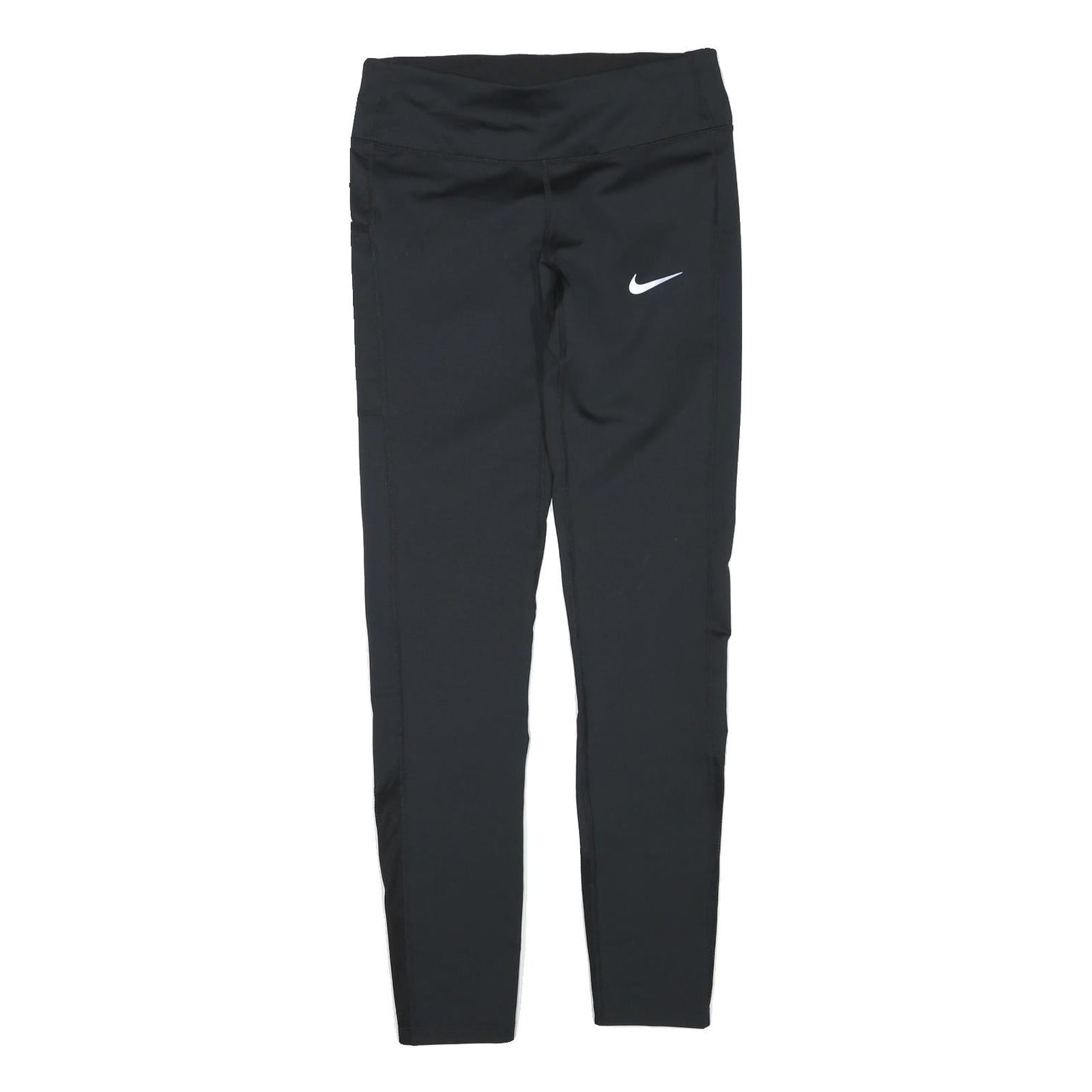NIKE Womens Joggers Black Slim Skinny XS W26 L27 Sportswear Workout Activewear