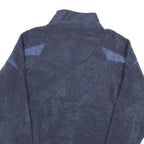 HELLY HANSEN Mens Navy Blue Jacket L Polyester Fleece Zip Front Outdoor Casual