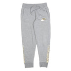 NIKE Womens Grey & Gold Joggers Slim Tapered S W26 L28 Sweatpants