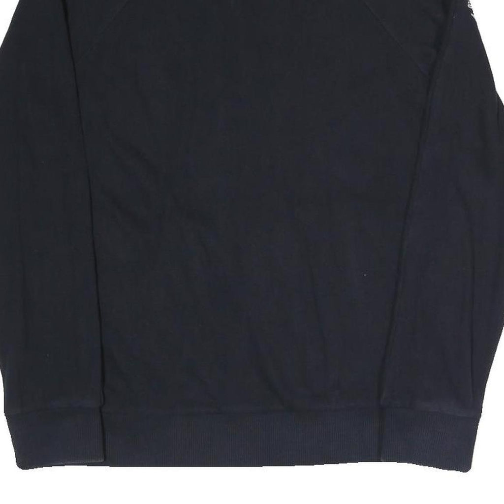 LACOSTE Mens Navy Blue Cotton Blend Zip Jacket S Casual Sportswear Track Top