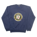 NT SOUVENIR Washington DC Womens Sweatshirt Blue USA S