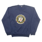 NT SOUVENIR Washington DC Womens Sweatshirt Blue USA S