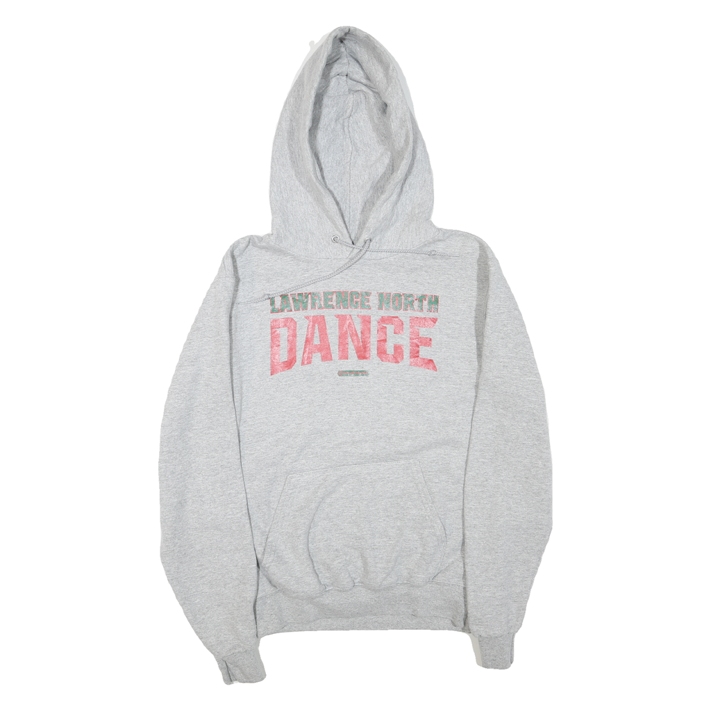 CHAMPION Mens Grey Lawrence North Dance Pullover Hoodie S Cotton Blend Casual