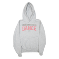 CHAMPION Mens Grey Lawrence North Dance Pullover Hoodie S Cotton Blend Casual