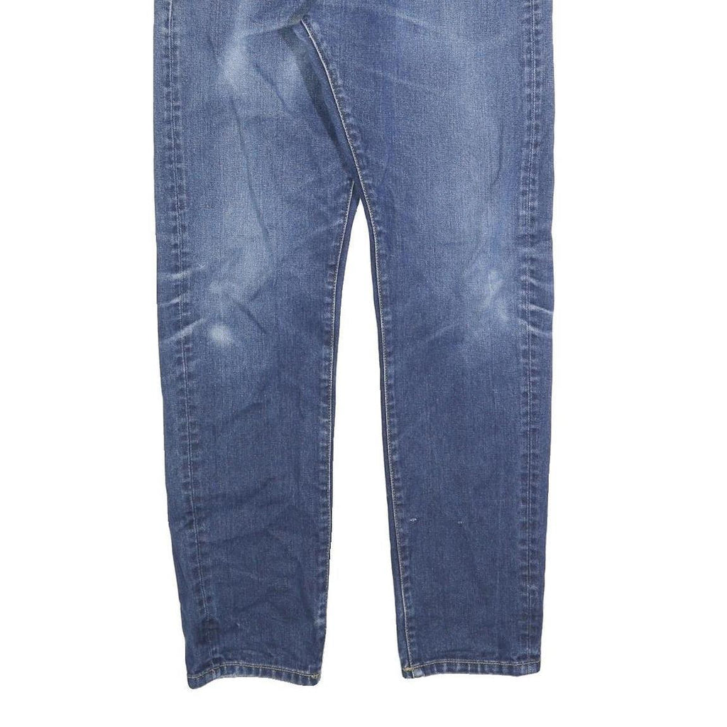 CARHARTT Mens Jeans Blue Slim Skinny Denim Medium W32 L32 Zip Casual Wear