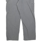 CARHARTT Mens Cotton Blend Grey Relaxed Straight Trousers W34 L30 Workwear