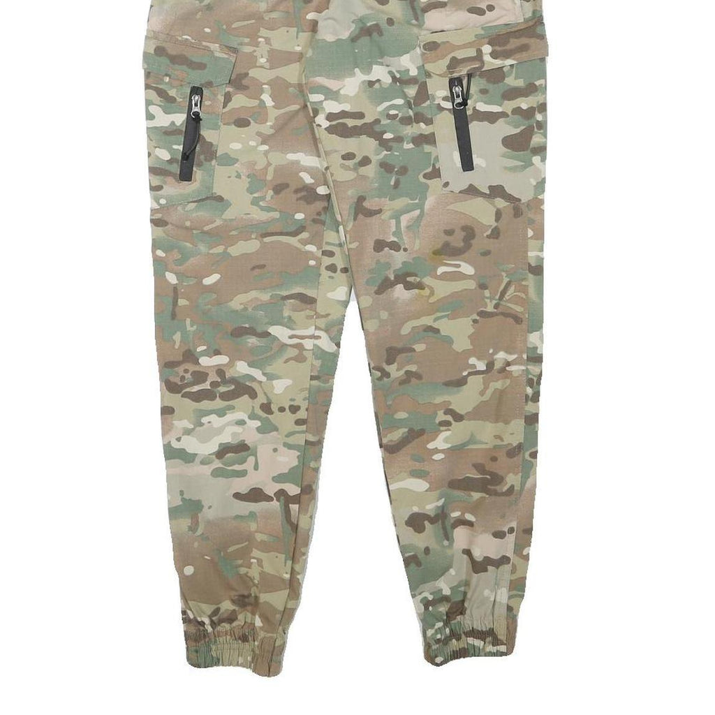 OUTDOOR TACTICS Mens Cotton Blend Relaxed Cargo Camouflage Trousers W26 L29