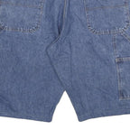 DICKIES Mens Denim Blue Workwear Carpenter Shorts 2XL W36 Cotton Blend