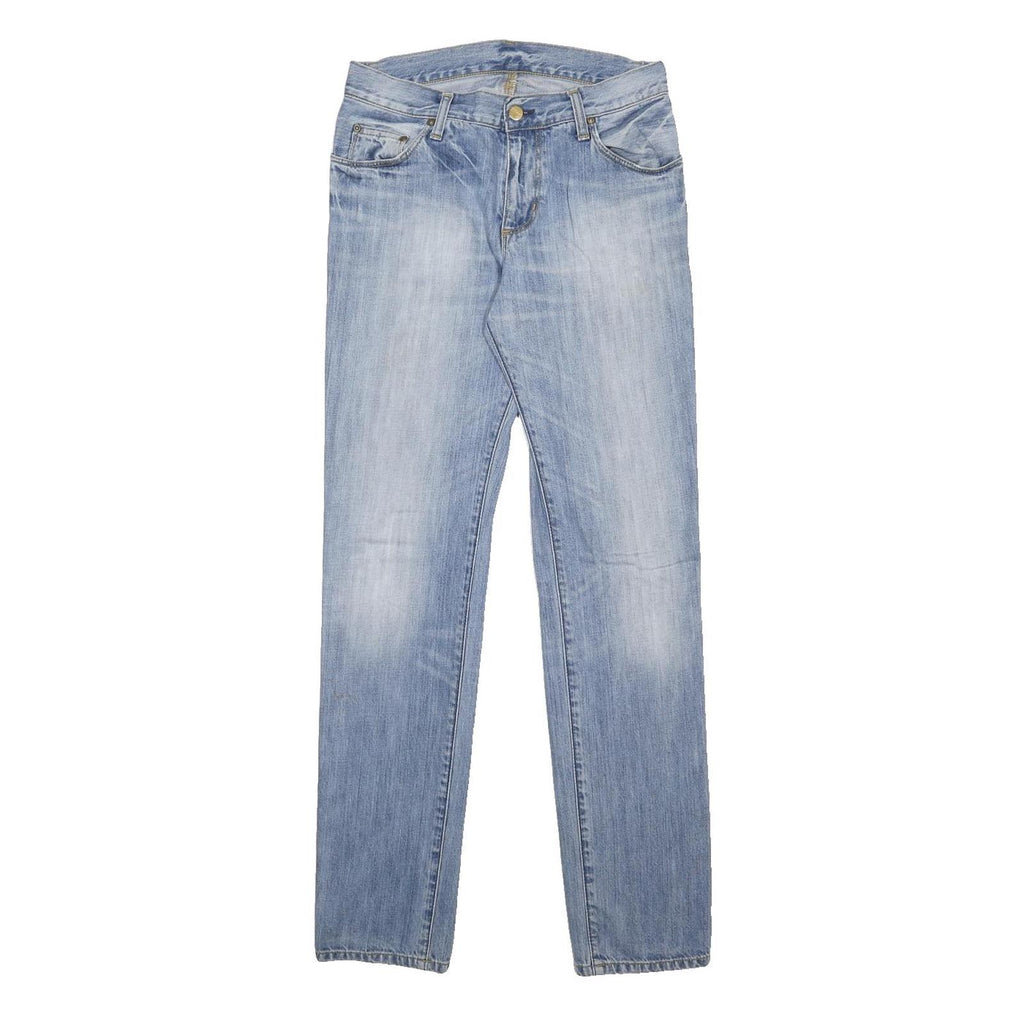 CARHARTT Mens Jeans Blue Slim Skinny Denim Light Wash W29 L32 Casual Zip Fly