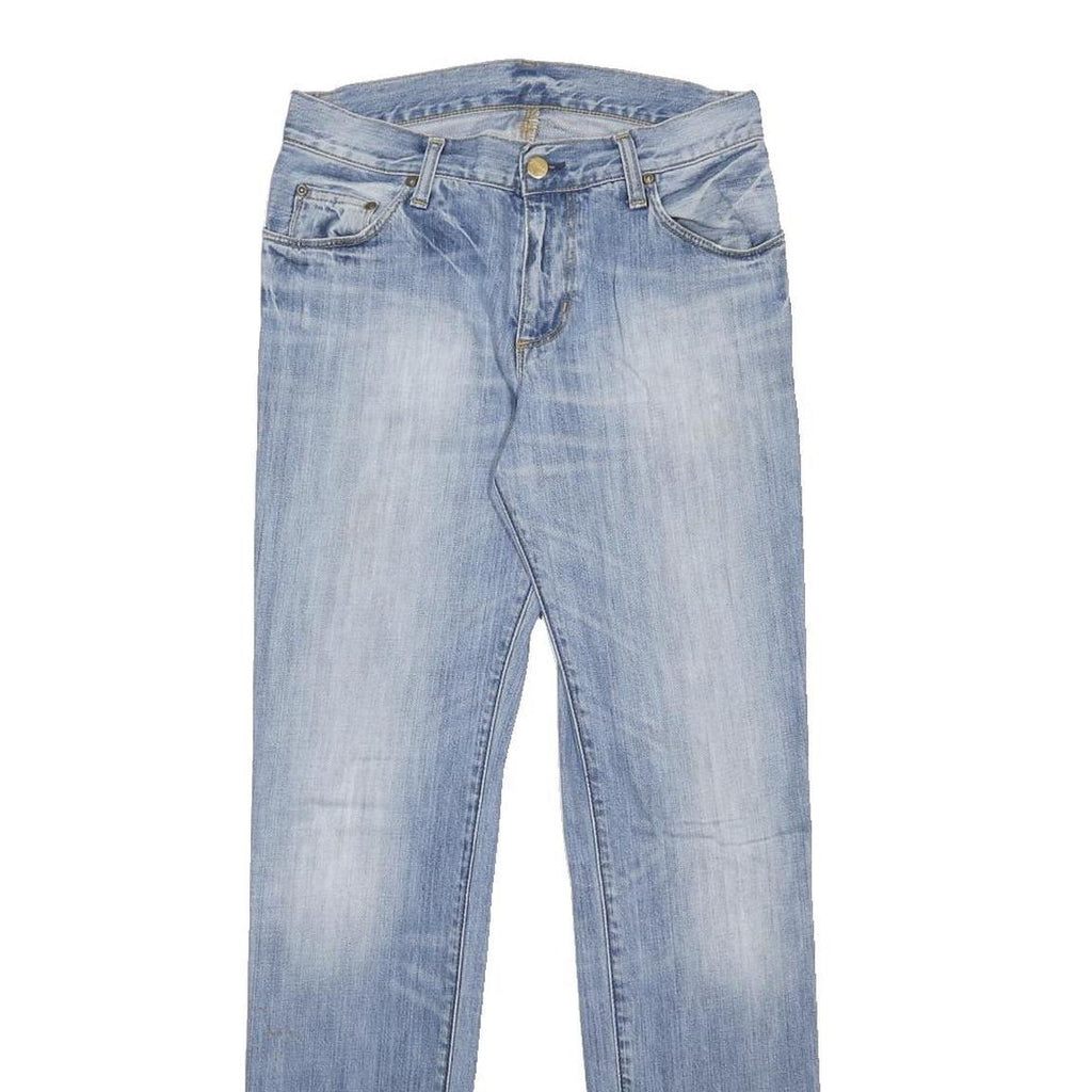 CARHARTT Mens Jeans Blue Slim Skinny Denim Light Wash W29 L32 Casual Zip Fly