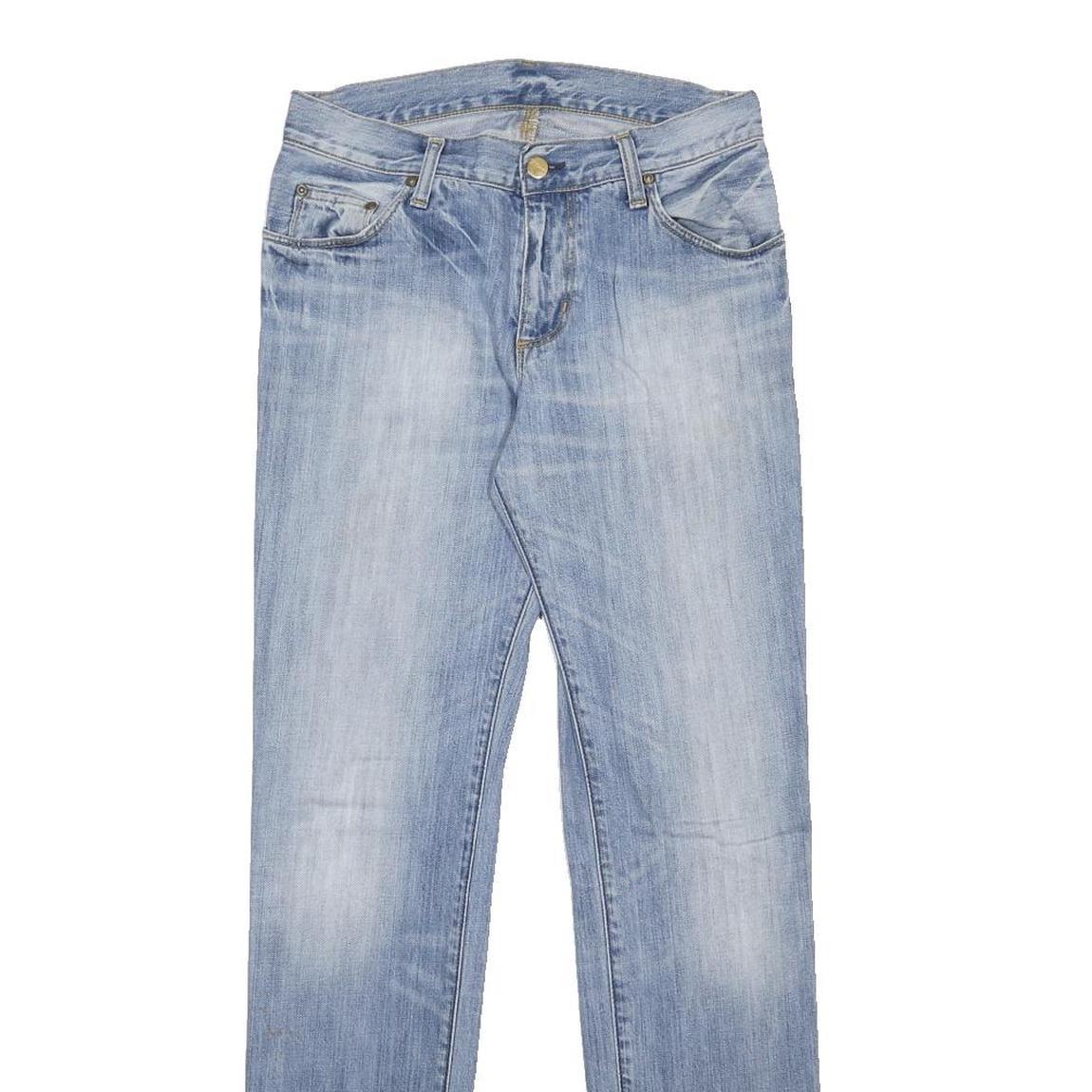 CARHARTT Mens Jeans Blue Slim Skinny Denim Light Wash W29 L32 Casual Zip Fly