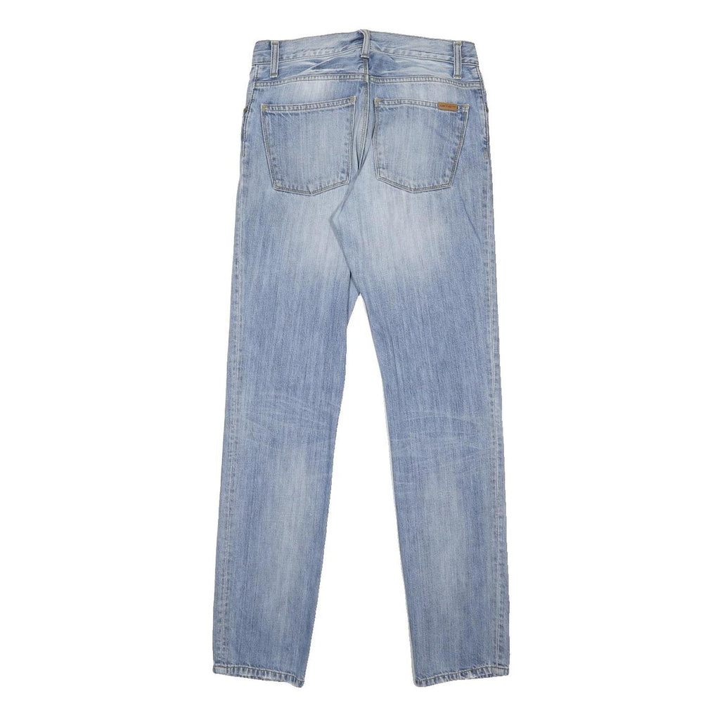 CARHARTT Mens Jeans Blue Slim Skinny Denim Light Wash W29 L32 Casual Zip Fly