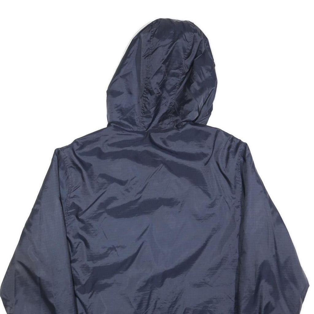 DICKIES Womens Navy Blue Staff Preschool Embroidered Zip Hooded Jacket S