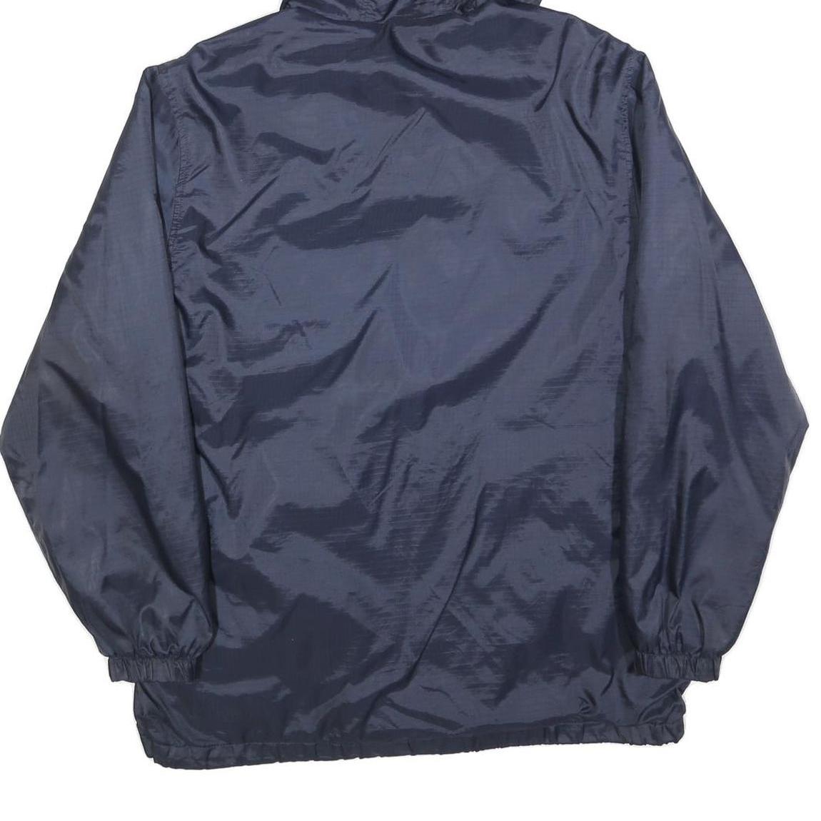 DICKIES Womens Navy Blue Staff Preschool Embroidered Zip Hooded Jacket S