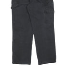 DICKIES Mens Regular Fit Black Cotton Blend Workwear Trousers W32 L30