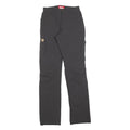 FJALLRAVEN Womens Polyester Black Slim Trousers W26 L34 Outdoor Adventure Zip