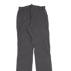 FJALLRAVEN Womens Polyester Black Slim Trousers W26 L34 Outdoor Adventure Zip