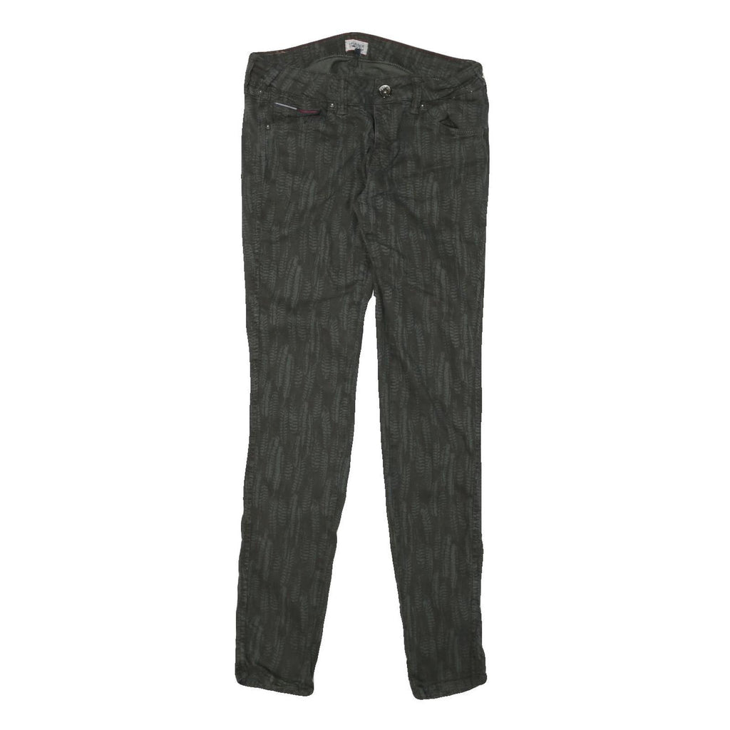 TOMMY HILFIGER Womens Jeans Black Slim Skinny Denim Medium W30 L32 Stylish