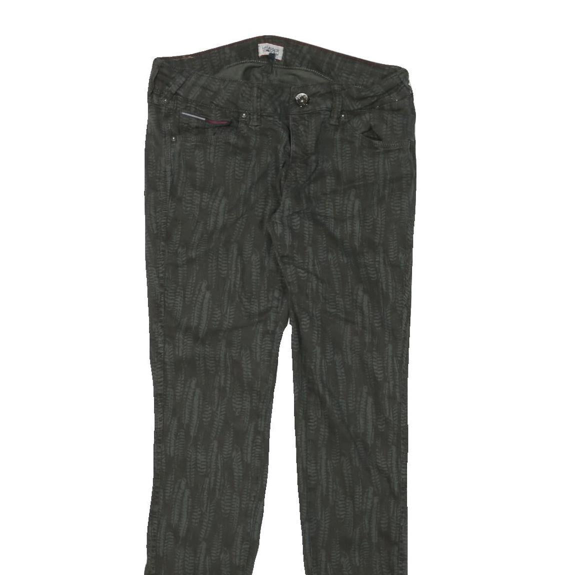TOMMY HILFIGER Womens Jeans Black Slim Skinny Denim Medium W30 L32 Stylish