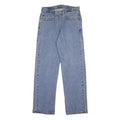 LEVI'S Mens Blue Relaxed Straight Denim Cotton Medium W31 L30 Five Pocket Zip