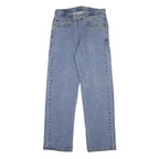 LEVI'S Mens Blue Relaxed Straight Denim Cotton Medium W31 L30 Five Pocket Zip