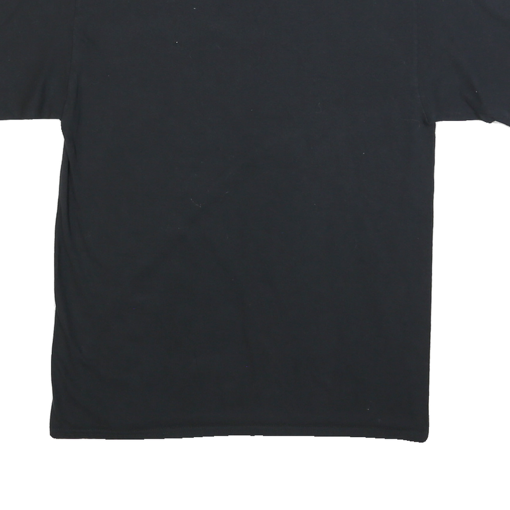 PORT & COMPANY Mens Black Westfield Volleyball Graphic T-Shirt M Crew Neck Short