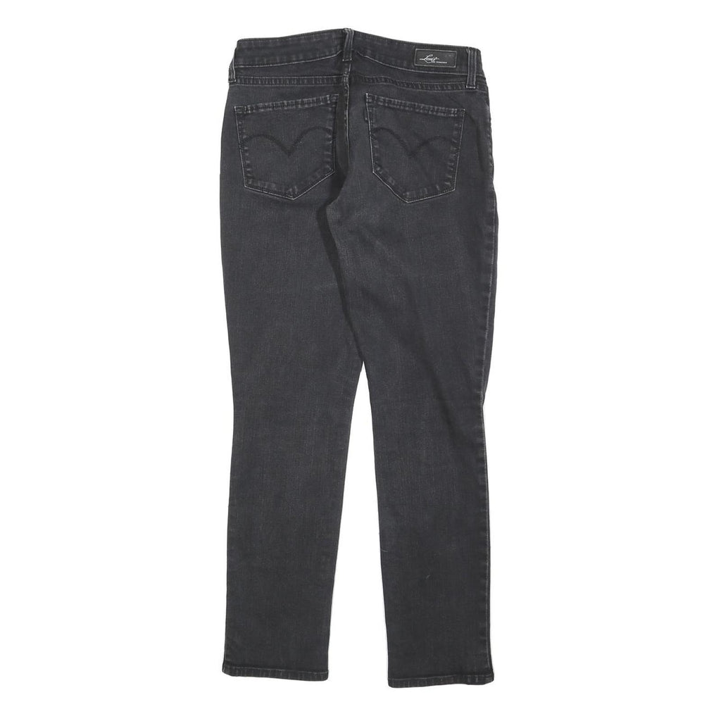 LEVI'S Womens Slim Blue Jeans Denim Light W29 L27 Classic Cotton Blend Zip