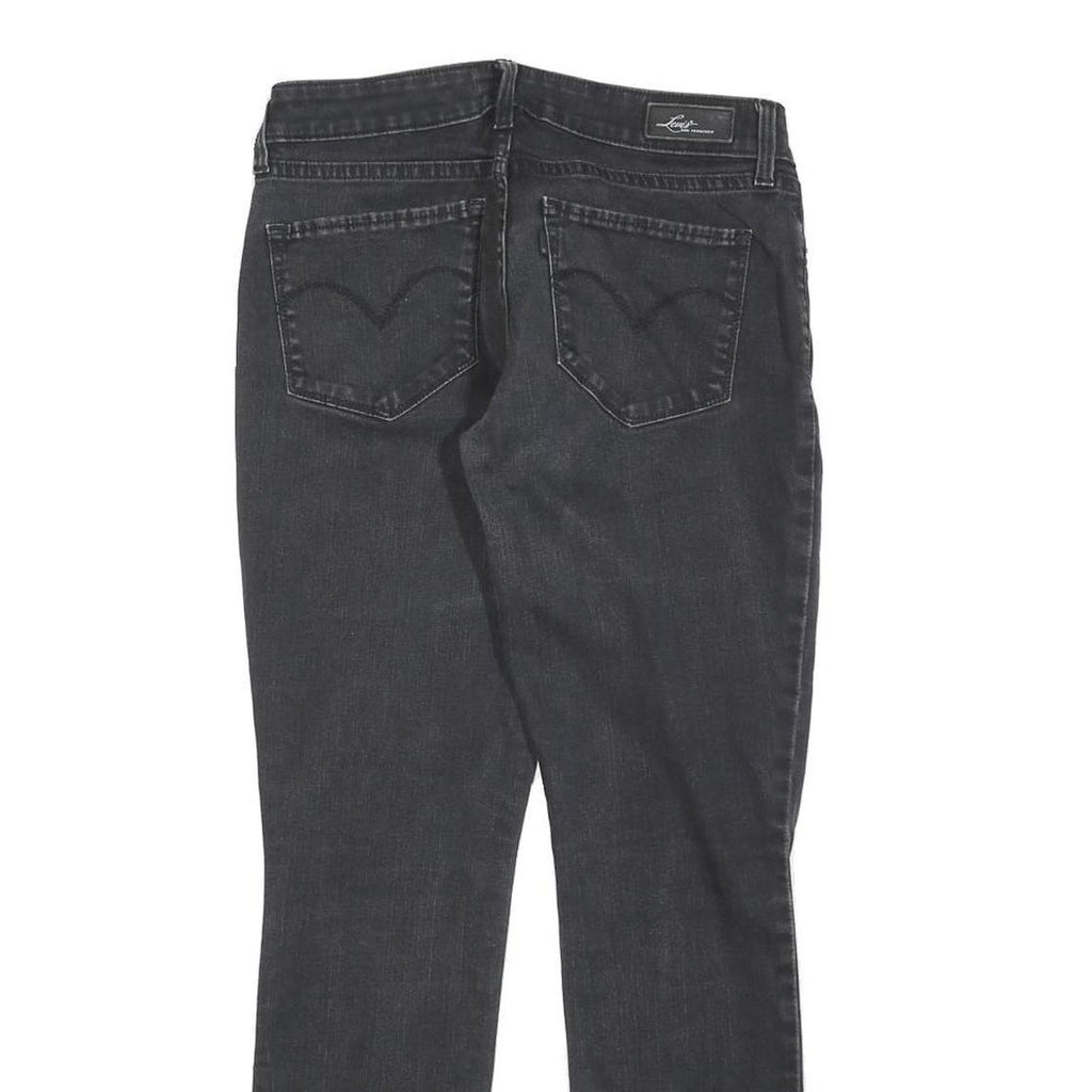 LEVI'S Womens Slim Blue Jeans Denim Light W29 L27 Classic Cotton Blend Zip