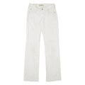 LEVI'S 570 Womens Jeans White Regular Straight W25 L34