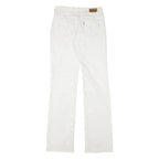 LEVI'S 570 Womens Jeans White Regular Straight W25 L34