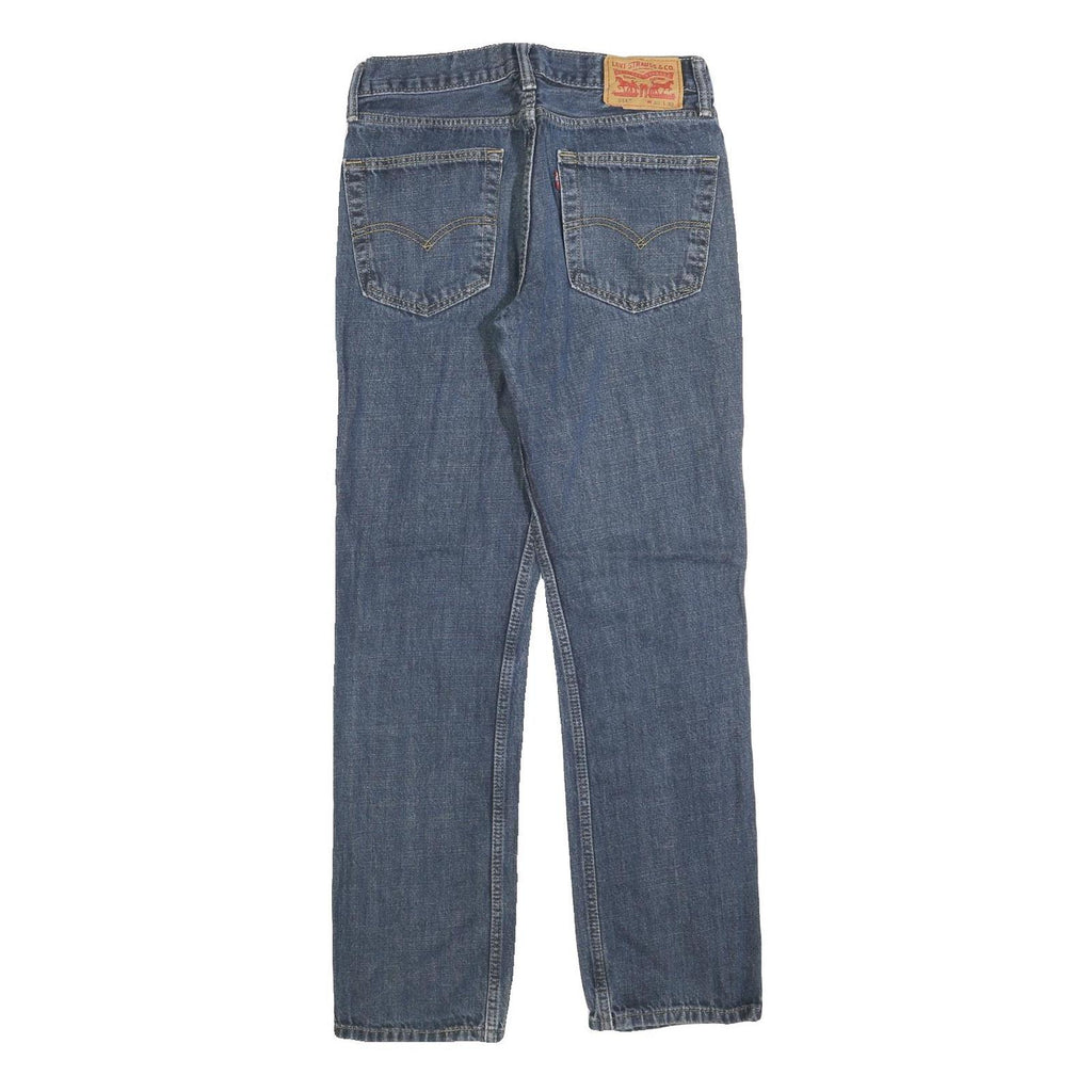 LEVI'S 514 Classic Mens Jeans Blue Classic Straight Denim Medium W30 L32 Relaxed