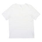 HUGO BOSS Mens White XL Plain Crew Neck Short Sleeve Casual T-Shirt