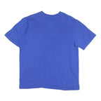 NIKE Mens Blue Orange The Blue Graphic T-Shirt L Short Sleeve Crew Neck