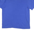 NIKE Mens Blue Orange The Blue Graphic T-Shirt L Short Sleeve Crew Neck