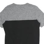 PUMA Mens Grey & Black Modern T-Shirt L Short Sleeve Crew Neck Sports Casual