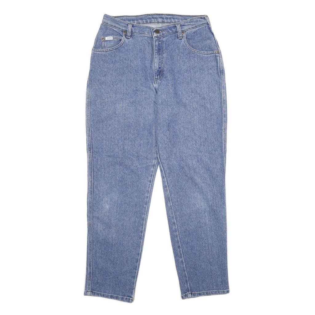 LEE Womens Jeans Blue Regular Straight Denim Medium W30 L29 Classic Cotton Blend