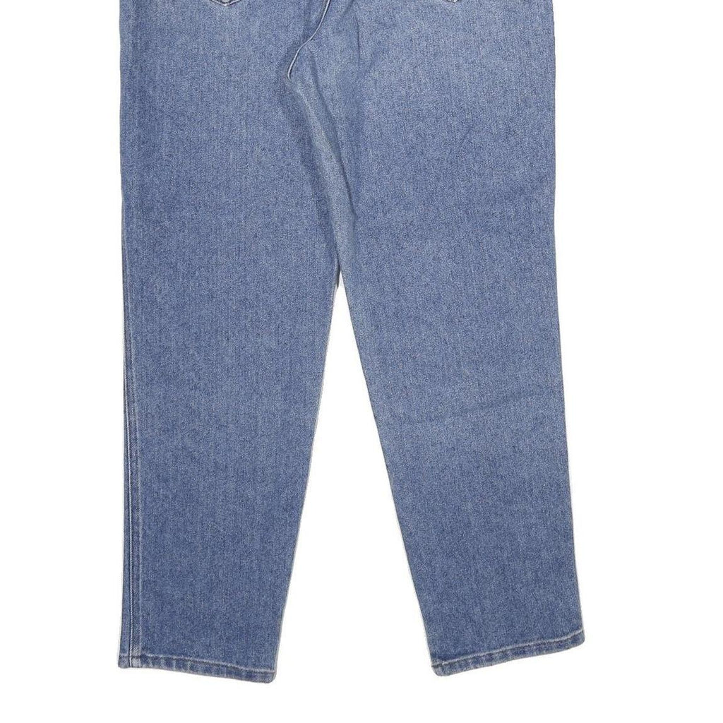 LEE Womens Jeans Blue Regular Straight Denim Medium W30 L29 Classic Cotton Blend